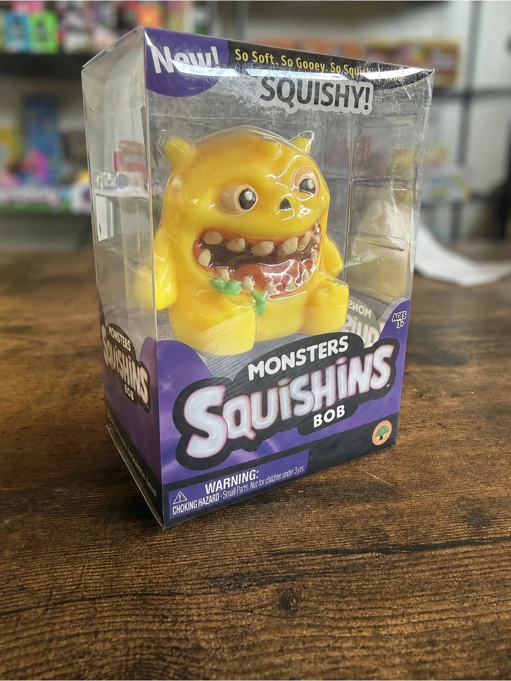 Monster Squishins Bob – Soft Squeezable Sensory Toy